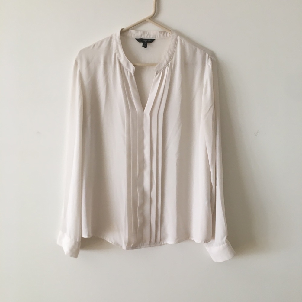 Elegant, Classic, Banana Republic, Work Blouse